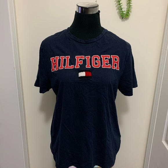Tommy Hilfiger Tops - Tommy Hilfiger Rare Vintage Spell-Out Tee Shirt